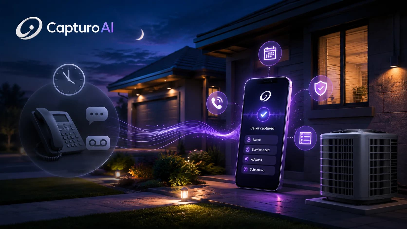 HVAC After-Hours Answering Service vs AI Receptionist
