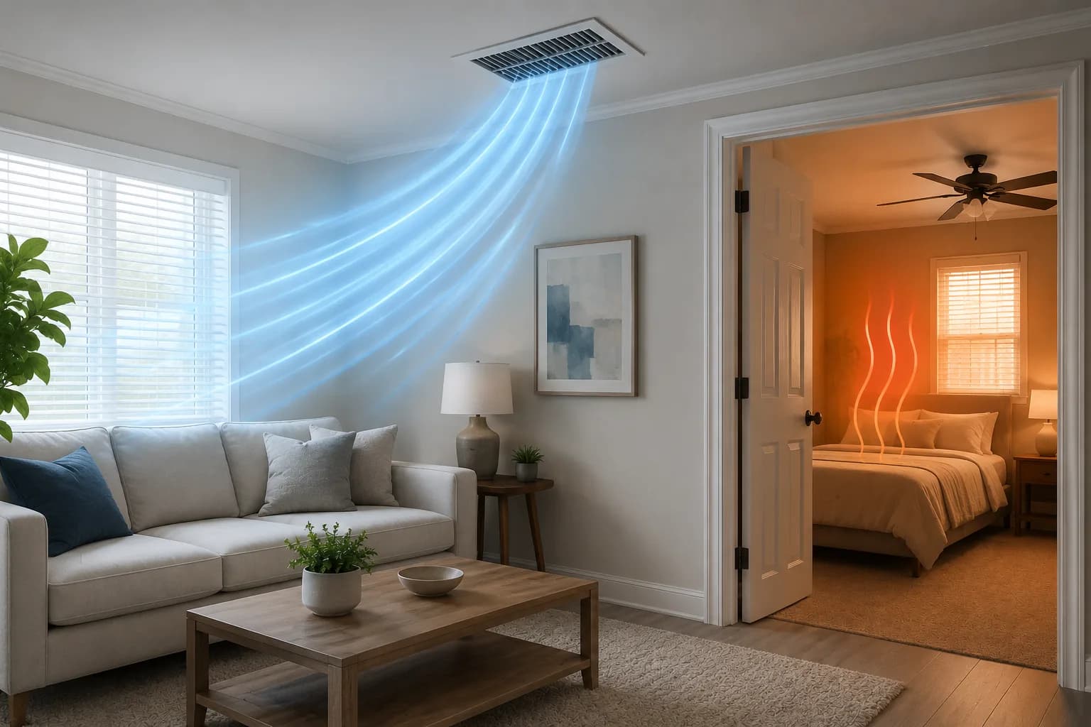 AC Not Cooling in One Room: Causes and Fixes