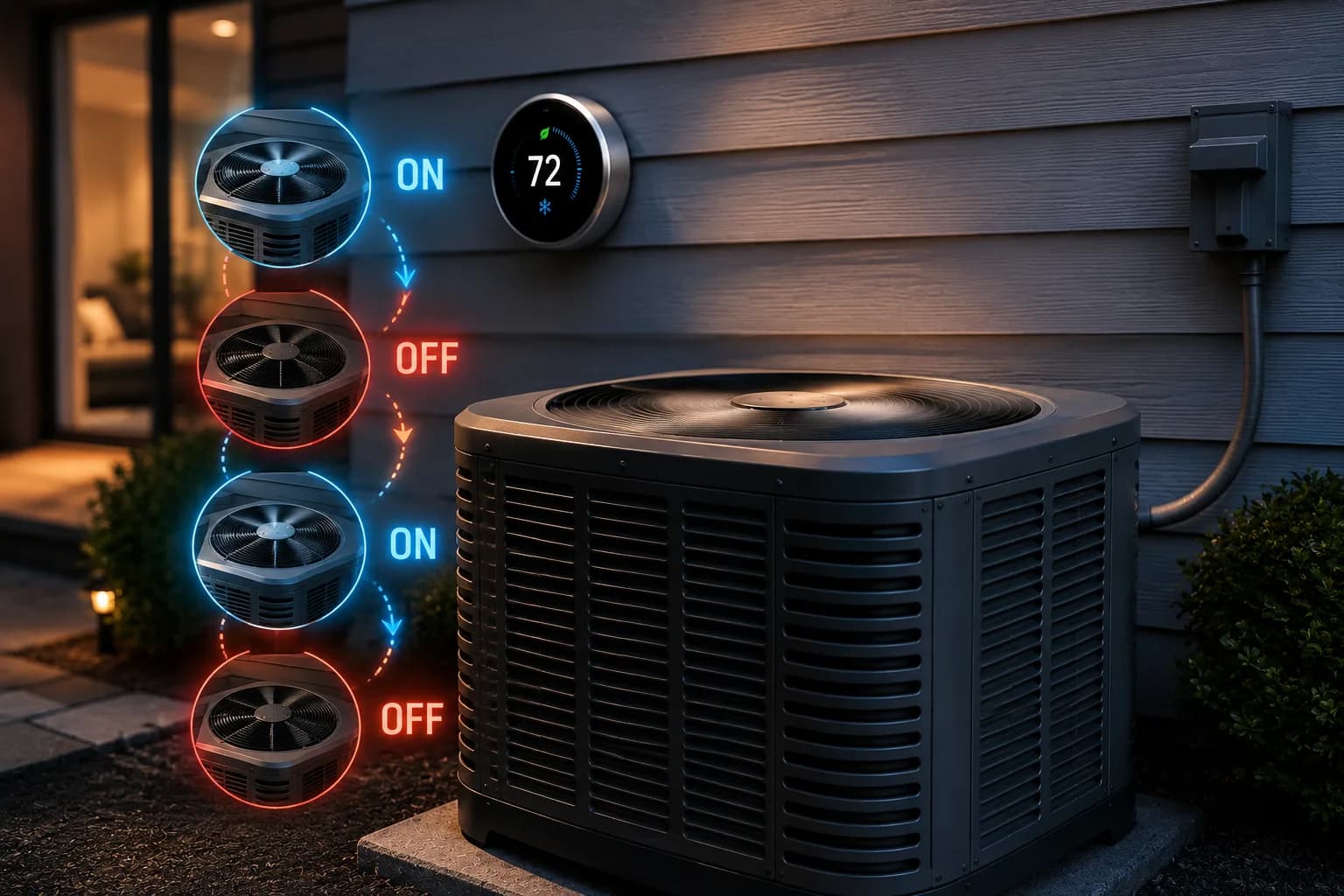 Why Your Air Conditioner Keeps Turning On and Off