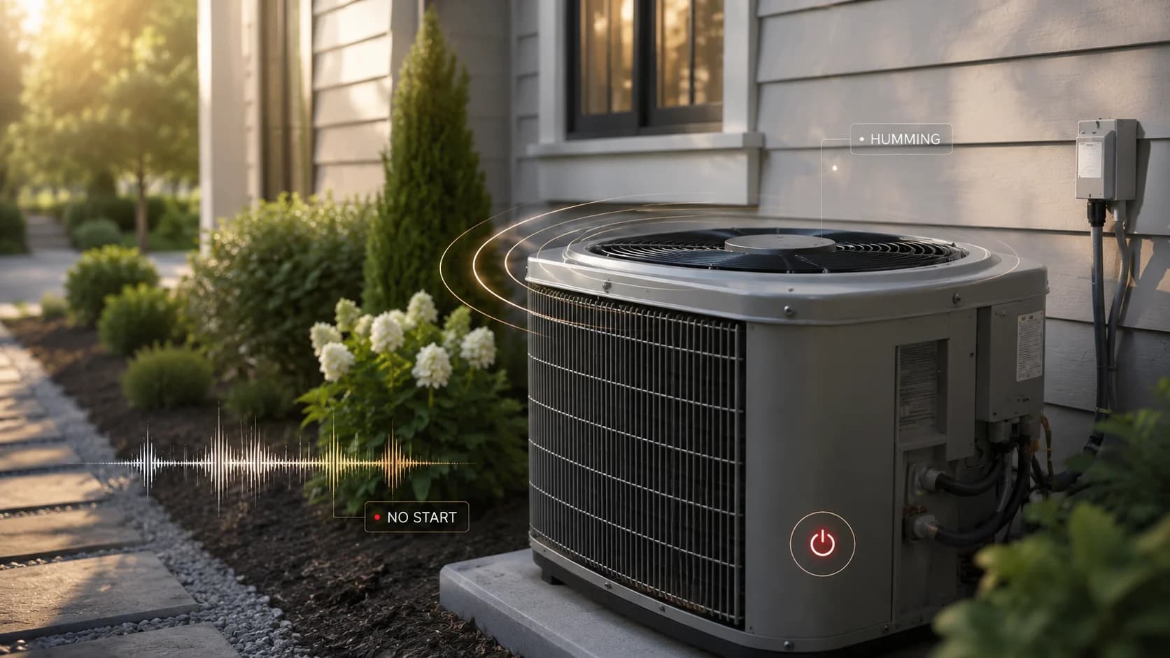 Why Is My AC Unit Humming but Not Starting?
